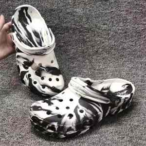 crocs personalized graffiti dirt-resistant lightweight mens and womens sizes eco