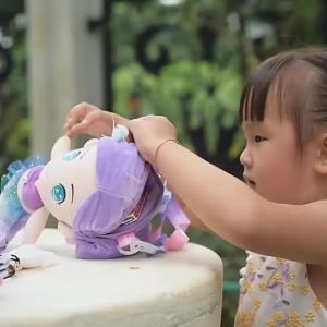 Mermaid Messenger Bag Ocean Park Souvenir Backpack Childrens Day Gift