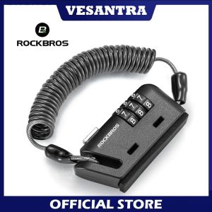 Rockbros Kunci Gembok Password Angka Helm Sepeda 32020002001