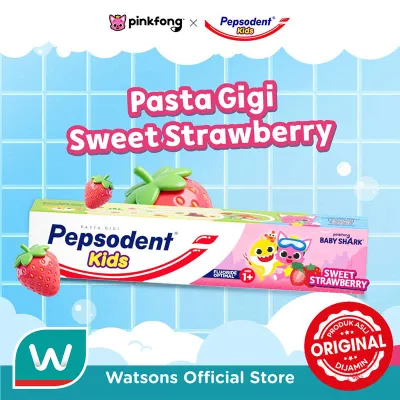Pepsodent Pasta Gigi Kids Strawberry 45g