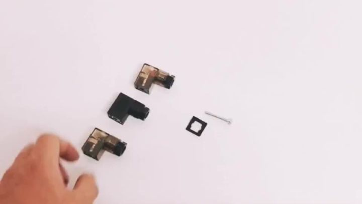 จัดส่งฟรี20ชิ้น/ล็อต Din 43650-C Line-Socket Plug สำหรับวาล์ว Solenoid Coils Connector DIN43650C W ไฟ LED AC แรงดันไฟฟ้า