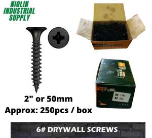 500pcs Black Screw for Wood