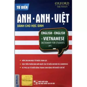 Từ điển Anh-Anh-Việt dành cho học sinh (Tái bản 2020) - MCBooks