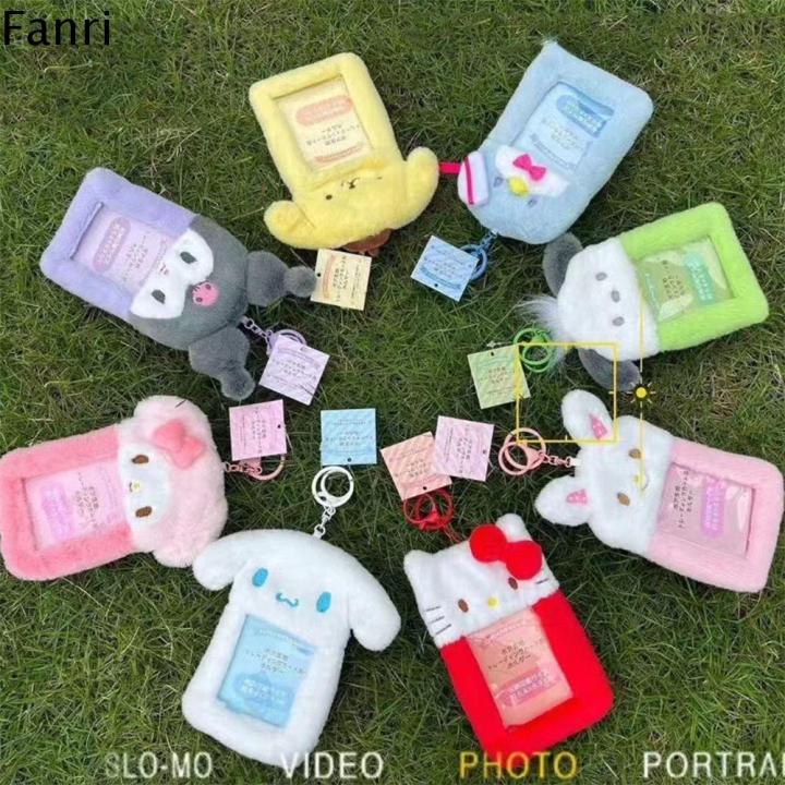 2pcs Kpop Photocard Holder With Keychain, Cartoon Jamaica
