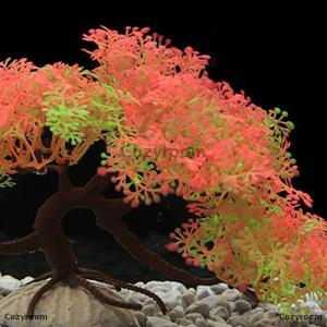 [COD] Cozyroom เครื่องประดับตกแต่งตู้ปลาจำลองต้นไม้ปลอมสำหรับตกแต่งภูมิทัศน์สุดสร้างสรรค์เครื่องประดับงานฝีมือพืชน้ำพลาสติกอุปกรณ์ตกแต่งต้นไม้ดอกไม้