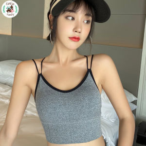 Fin Fin สปอร์ตบรา สายไขว้ ลายสวย เซ็กซี่ โชว์หลัง เสื้อชั้นใน บรา เสื้อใน ไร้โครง ไร้ขอบ แฟชั่น ผู้หญิง คุณภาพดี ราคาถูก