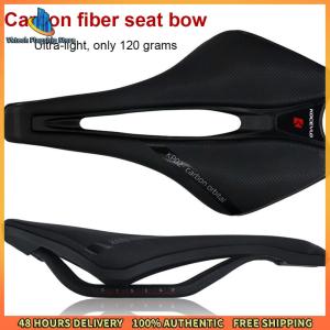 Vktech Durable Waterproof Carbon Fiber Bicycle Seat Pad for Road MTB Bikes with Comfort and Support