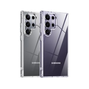 Hardcase Fuze Hybrid Crystal Clear Case Mika Bening Compatible Untuk Samsung S24 Ultra