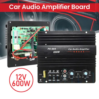 Powe Mobil Mono Car Audio Amplifier Board Subwoofer Bass Module 600W