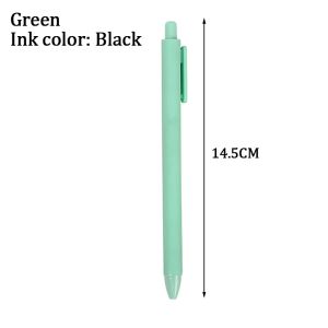 Macaron 0.5 Pens Ins Style Stationery Press Pen Push Gel Pen Black Ink Sign Pen School Supplies