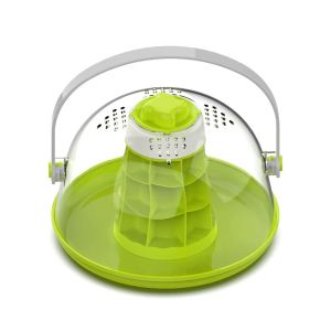 PERNEAKY Breathable Snails Breeding Tank Removable Transparent Reptile Observing Box Easy to clean Prevents Escape Mini Pet House Lizard