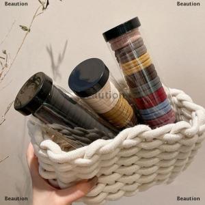 [COD] Beaution 20 Pieces Box Canned Towel Ring High Elastic Seamless Simple Solid Colors Hair Ring Ponytail Holder Hair Ropes Hair Accessories