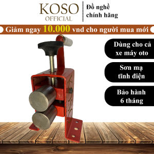 Máy ép biển số xe máy ô tô KOSO (ép mica chống nước) chất liệu sắt nguyên khối phun sơn tĩnh điện điện cao cấp