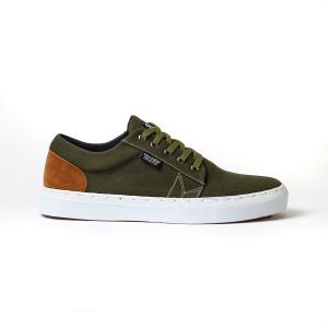 SULTAN STORE Sepatu Sneakers Casual Main skate Santai Pria SIF Bradford green Series Canvas Terbaru