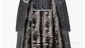 LZD Winter Mens Jackets Fleece-Lined Thickened Long Section Trench Coat Mens Loose over Knee Overcoat Dads Middle-Aged Mens Clothing Leather Coat