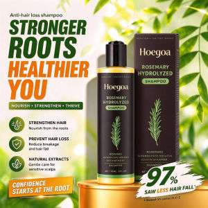 【SG STOCK】Hoegoa Rosemary Thickening Shampoo 100ML Used For Hair Regrowth Strengthens & Nourishes Hair