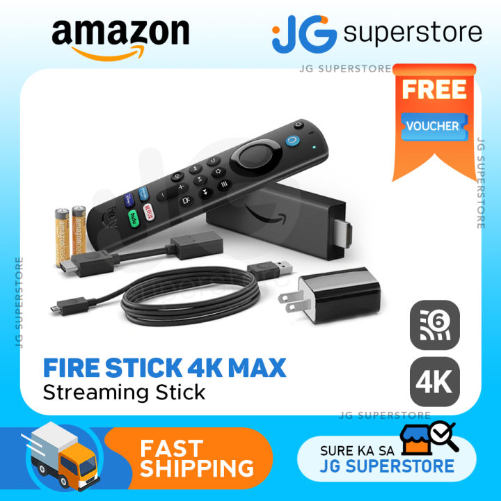 Fire TV Stick 4k Streaming Device, Wifi 6, (Includes TV Controls)