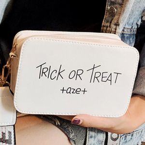 Tas Selampang IMPORT KOREA Trendy karakter TRICK OR TREAT PU135