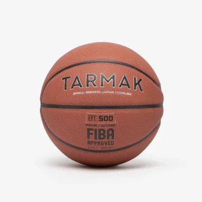 Decathlon Kids Size 5 Basketball BT500 Touch - Orange