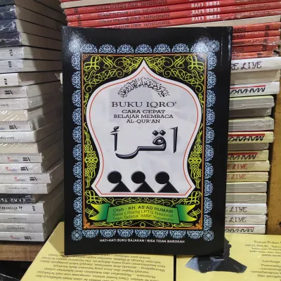 BUKU IQRO CARA CEPAT BELAJAR MEMBACA AL-QURAN