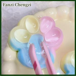 Fanzi High-value Three-color Rainbow Cat Claw Squeeze Decompression Toy Muddy Sticky Bag Decompression Artifact