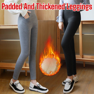 Cashmere Bottoming Pants Casual Women Thickened Leggings Wool Warm Pants Fleece Tight Warm Trousers Cashmere Pants