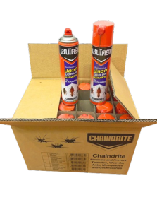 Bình Xịt Diệt Mối Gián Kiến Côn Trùng CHAINDRITE Chaindrite Thái Lan 600ml Ngăn Ngừa Và Kiểm Soát Mối Mọt