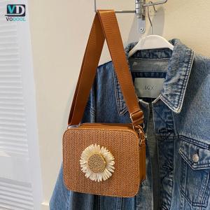 [Uetech]Women Knitted Crossbody Bag with Adjustable Shoulder Straps for Casual Outdoor Use