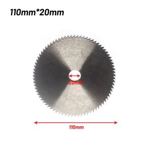Circular Saw Blade 110/125/150mm High Speed Steel Cutting Disc for Cutting Wood Plastic Metal