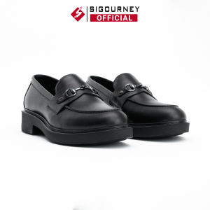 Giày Da Nam SIGOURNEY Dáng Chunky Loafer SIG-45 Trẻ Trung Bảo Hành 18 Tháng
