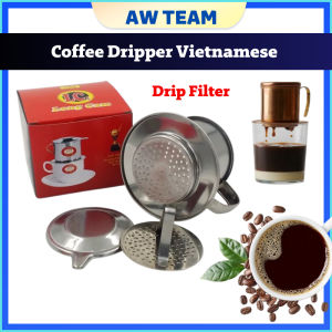 Coffee Dripper Vietnamese Drip Filter Reusable Maker Infuser Portable Mug 100ml