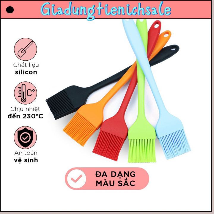 Chổi quét dầu ăn silicon chịu nhiệt, cọ quét dầu ăn dùng cho khuôn làm ...