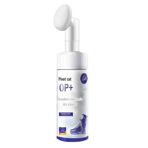 Berus Kasut Cekap Cekap Cecair Pembersih Kasut Lap dan Pakai Bola Kucing Berani Tidak Berion