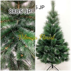 Pohon natal salju kaki besi 3FT-7FT