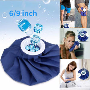 9 Inch Reusable Ice Bag Hot Cold Therapy Sports Pack Injury First Aid Pain Relief Cold Compress Cool Fever