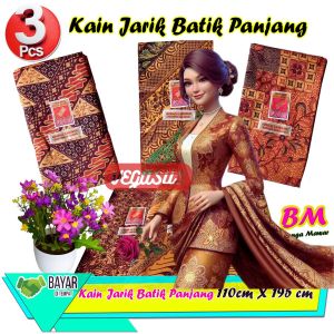 3Pcs Kain Jarik Batik-Kain Cukin Kebat samping-kain panjang Ibu Paska Melahirkan-Vegasus Store(COD)