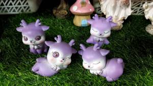 ตุ๊กตาเรซิ่นset กวางน้อยน่ารัก