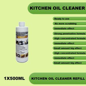High Effective Kitchen Oil Cleaner Spray & Refill 500ml