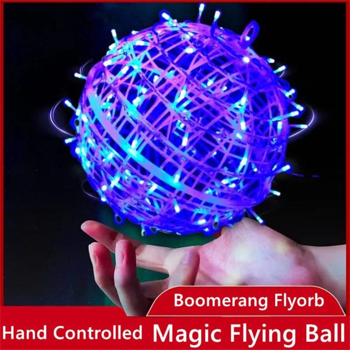 DIHUI58819 LED Lights Magic Flying Ball Remote Control Hand Controlled ...