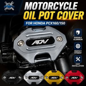 Motorcycle Modification Oil Pot Cover Accessories CNC Aluminum Alloy Disc Brake ADV Upper Pump Cover