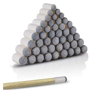20pcs 9/10/11/12/13mm Grey Cue Tips Pool Cue Stick Billiard Snooker Accessories