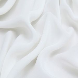 Kain Wolfis Putih Grade A Premium Tebal Exclusive Bahan untuk Gamis dan Hijab