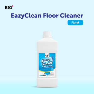 BIG+ EazyClean Floor Cleaner (1000ml) Neutral Floor Detergent Liquid Coated Shine Vinyl Tile Marble Wood Pet Friendly