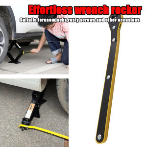 34CM Car Scissor Jack Ratchet Wrench Garage Tire Wheel Lug Wrench Handle Repair Tool