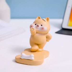 FFBH Lovely Annie Baby Ornament Mobile Phone Bracket Resin Doll Furnishing Wedding Birthday Gift TV Cabinet Porch Home Decoration M2Y9R