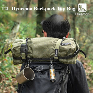 Outdoor 12L Dyneema Backpack Top Bag Mountaineering Accessory Bag Multi-functional Waterproof Expansion Utility Bag