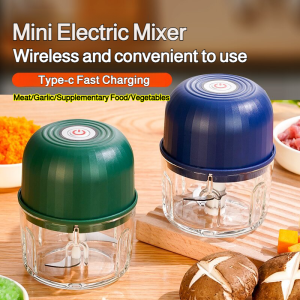 Electric Mini Whirlwind Wireless Grinder for All Seasons Suitable for Babies Adults and Family Kitchen Use Lightweight and Portable Non-Stick and No Flavor Mixing