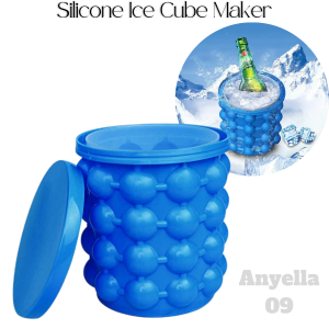 ANYELLA Central Chill | Large Silicone Ice Cube Mold Tray for Whiskey and Cocktails