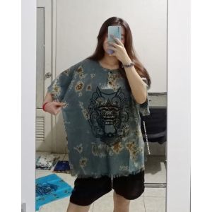 Baju Barong Bali SUPER JUMBO XXXL - Kaos Pantai Baju Santai BIG Size