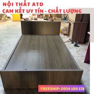 Giường gỗ công nghiệp MDF cao cấp có hộc kéo đựng đồ- giường gỗ mdf cho gia đình 1m1m21m41m6